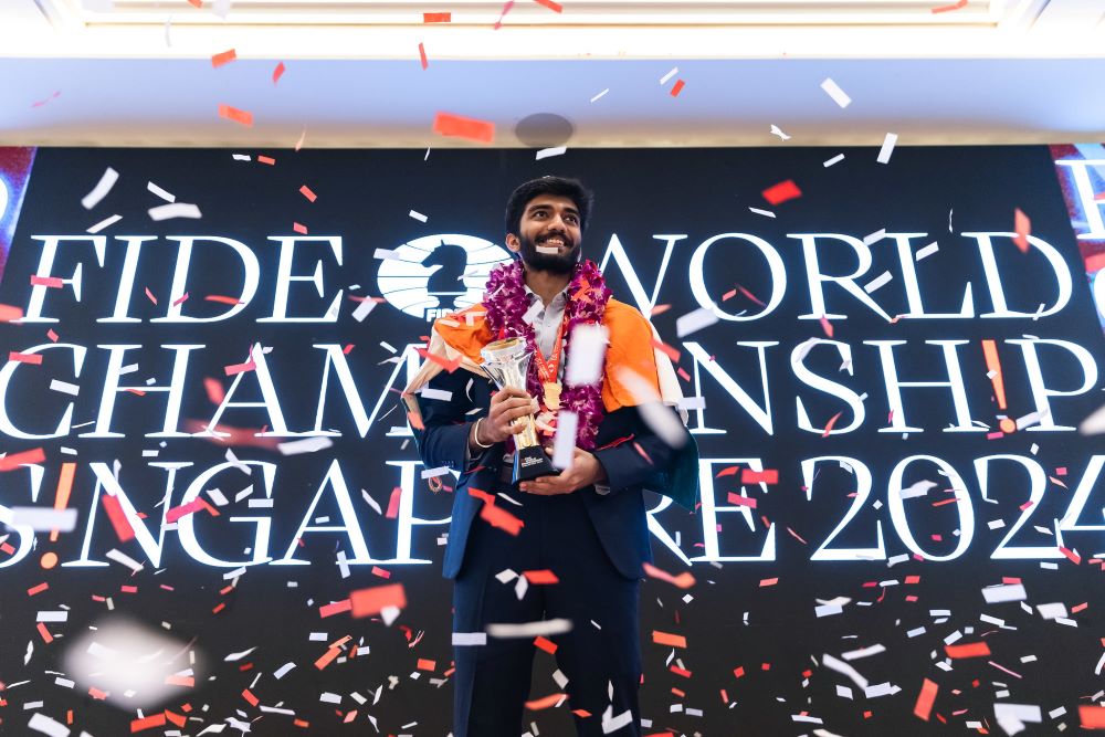 The New Champion Makes History at 18